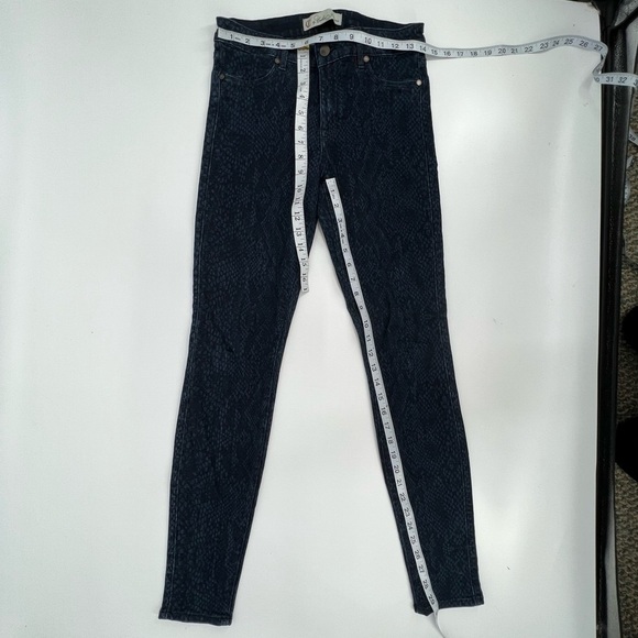 CJ by Cookie Johnson Zone Python Print Joy Denim Jeggings Size 27 Women’s - Picture 5 of 6